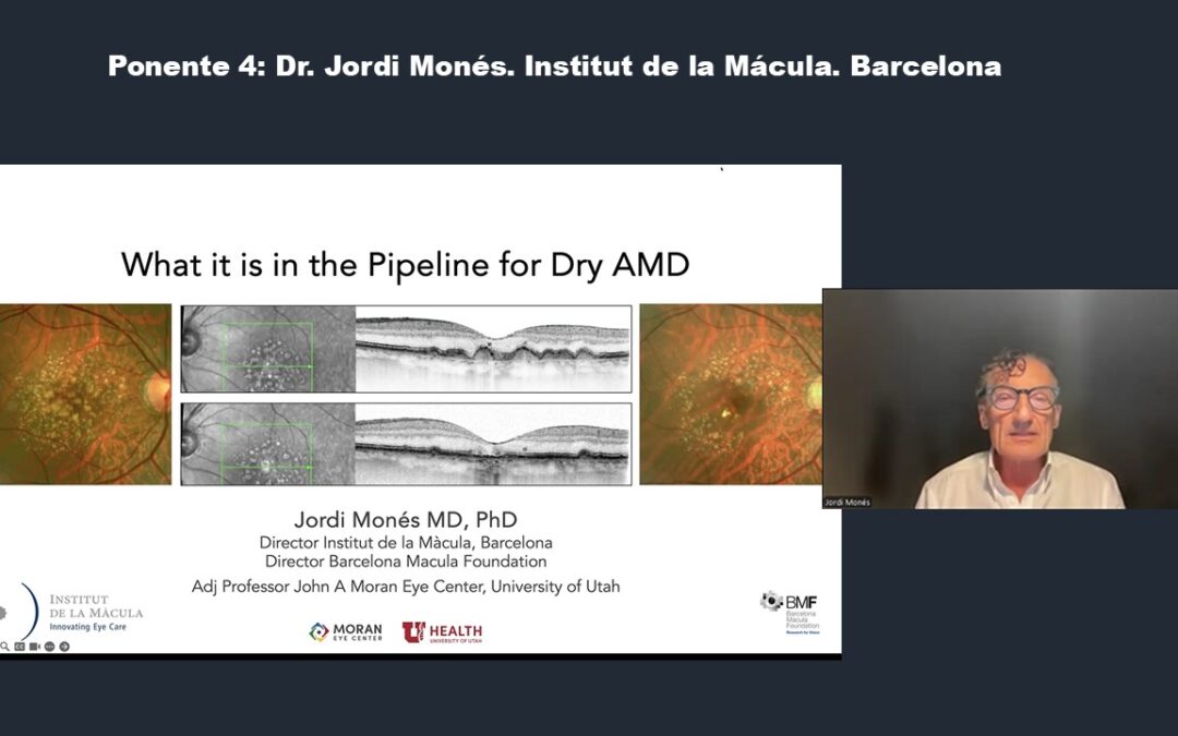 Grabación webinar sobre diferenciación de la enfermedad macular hereditaria y adquirida. Ponencia 4. Dr. Monés