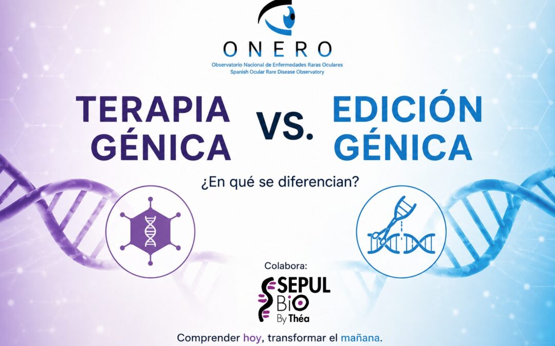 ¿Terapia génica o edición génica? ¿Sabes cuál es la diferencia?
